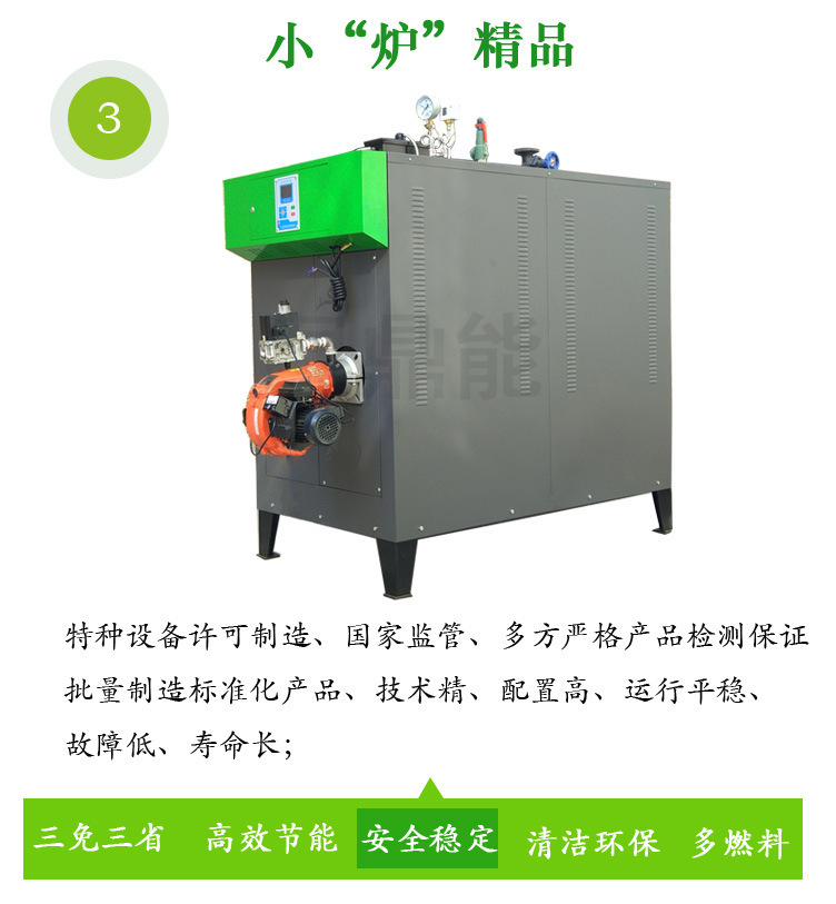 新款300kg燃油燃氣蒸汽發生器詳情頁（綠鼎能源2017）-