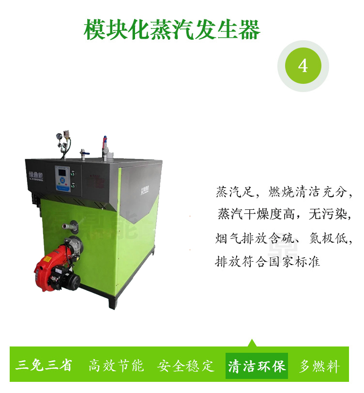 (綠)300kg燃油燃氣蒸汽發生器詳情頁(綠鼎能源)2017