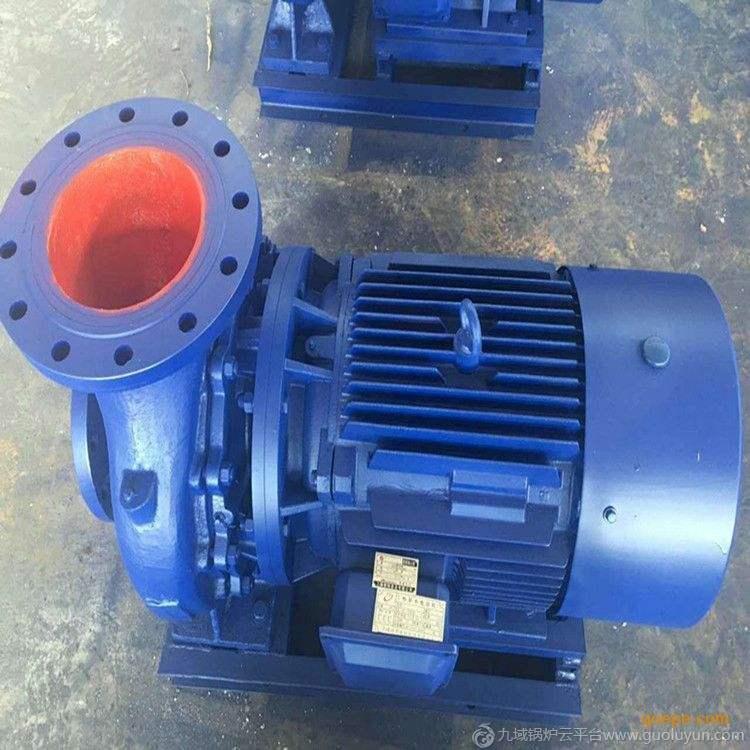 河北華冠泵業直銷ISG/IRG熱水離心泵增壓泵50-200/5.5KW鍋爐泵