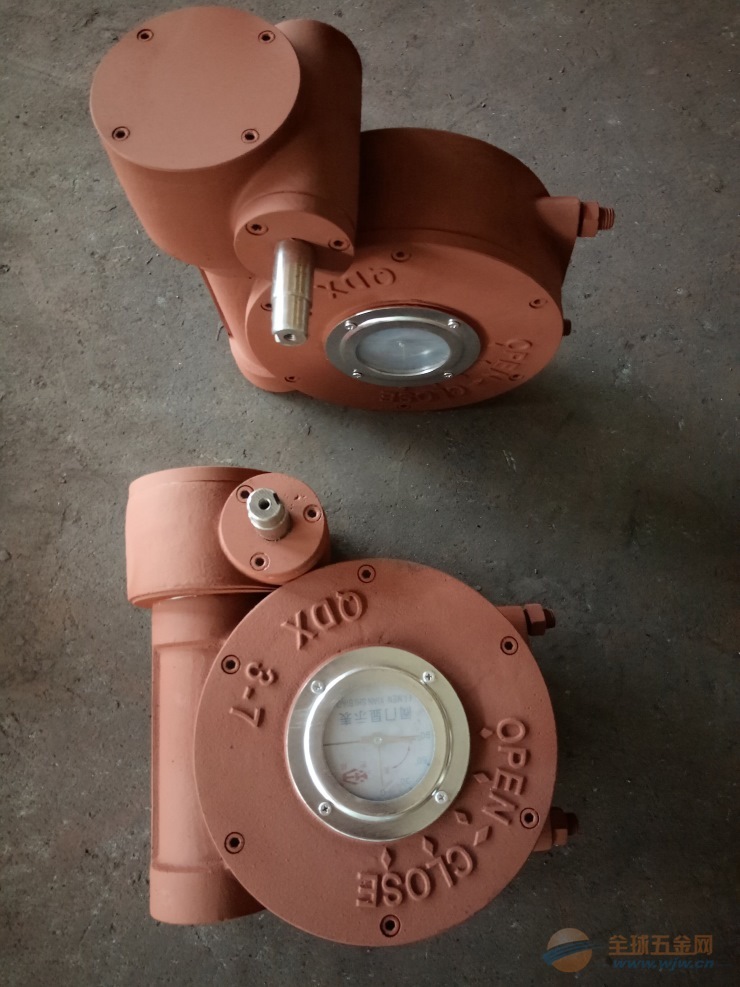 上海禹軒QDX3-G5管網式蝸輪頭，風門機械蝶閥配套執行機構