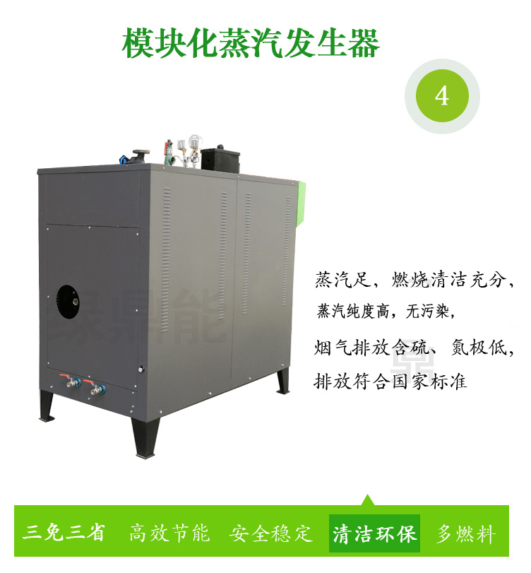新款300kg燃油燃氣蒸汽發生器詳情頁（綠鼎能源2017）-